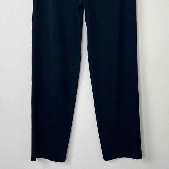 Exclusively Misook Slim Black Pant #907 Petite Large Pull On - Picture 3 of 9